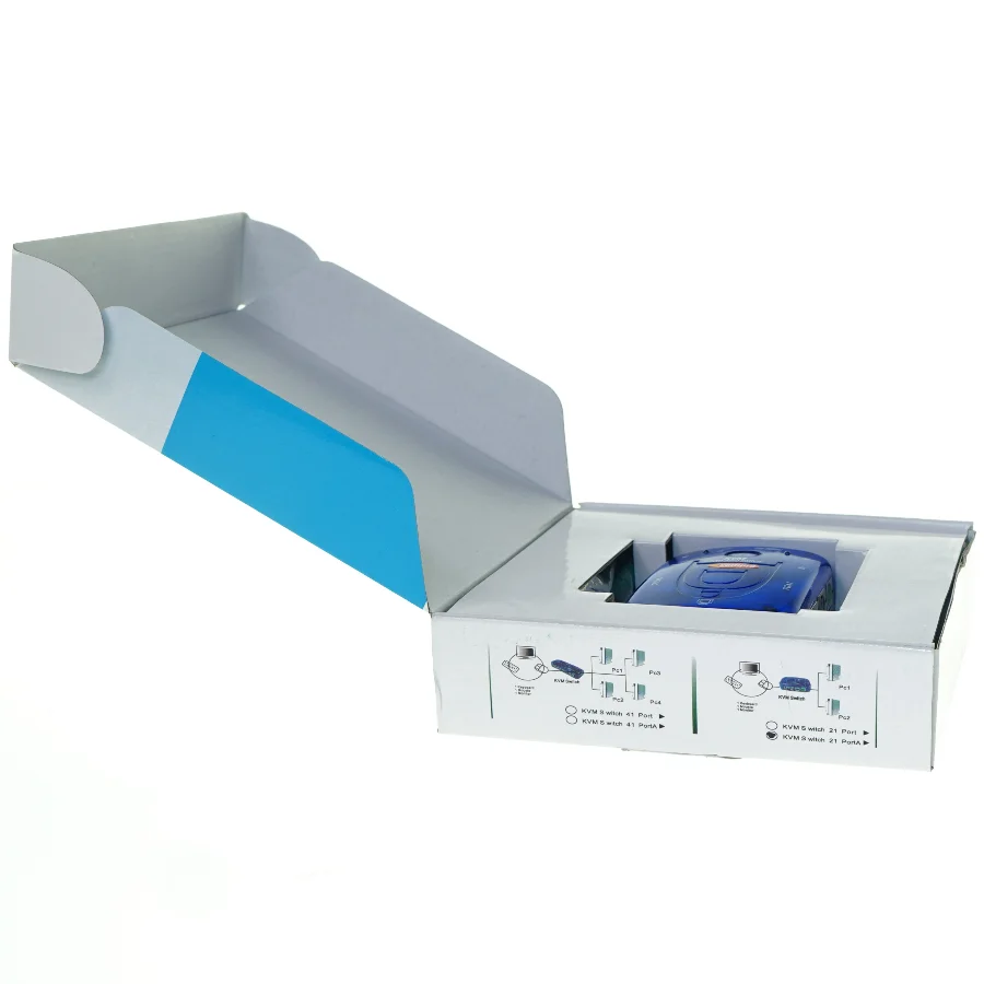 Kvm switch fra Sempre (str. 19 x 5 cm)