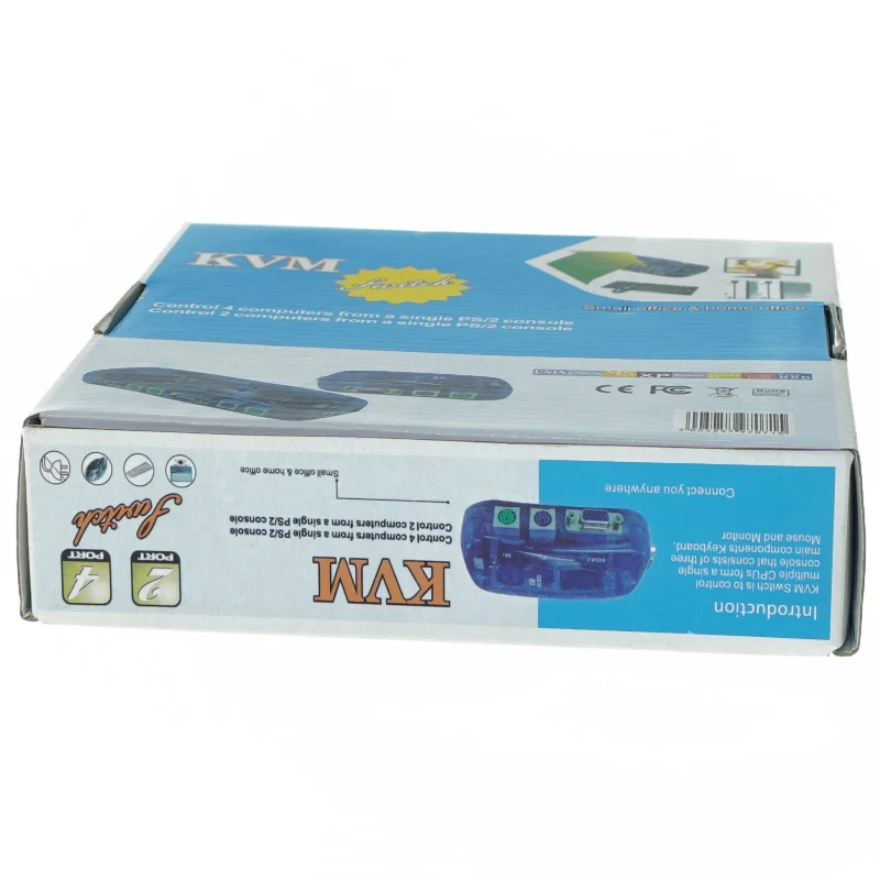 Kvm switch fra Sempre (str. 19 x 5 cm)