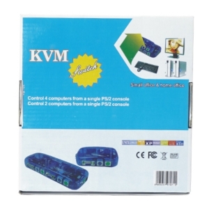 Kvm switch fra Sempre (str. 19 x 5 cm)