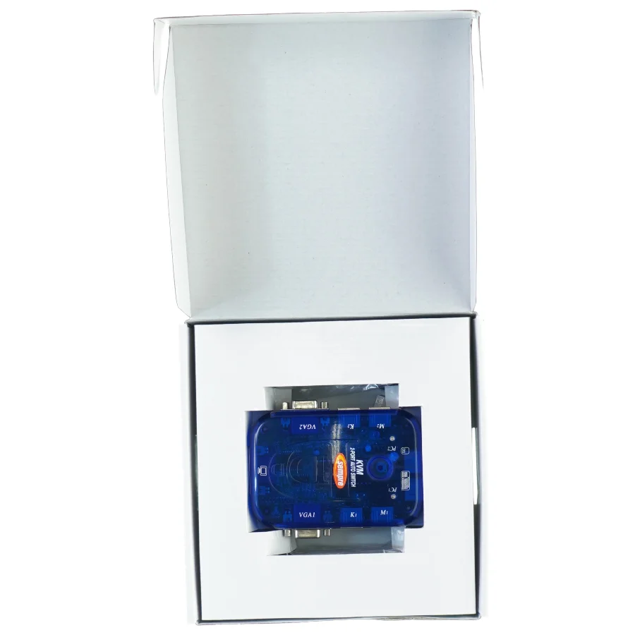 Kvm switch fra Sempre (str. 19 x 5 cm)