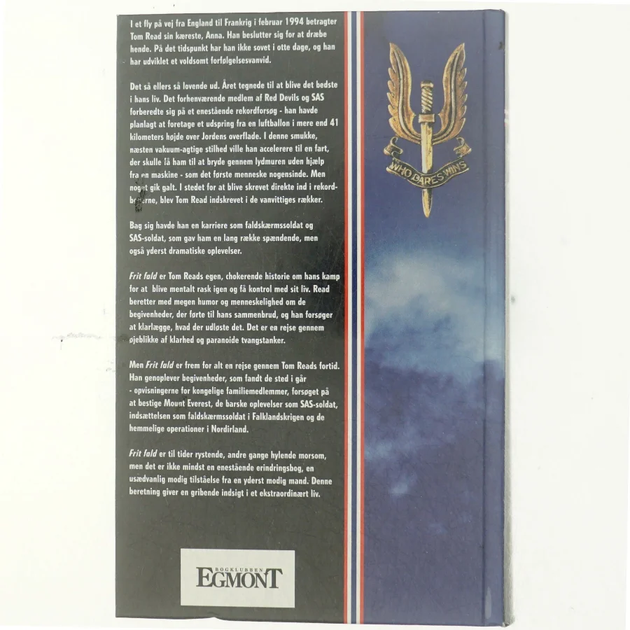 Tom Read, Frit Fald