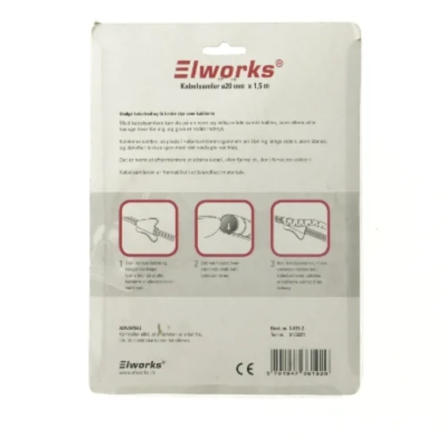 Kabelsamler fra Elworks (str. 24 x 19 cm)