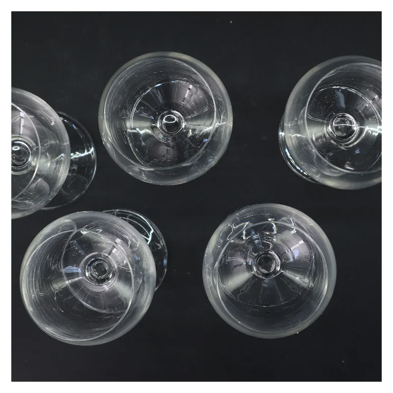 Sæt med 5 vinglas fra Eb (5 stk Ø 7 cm længde 23,5 cm)