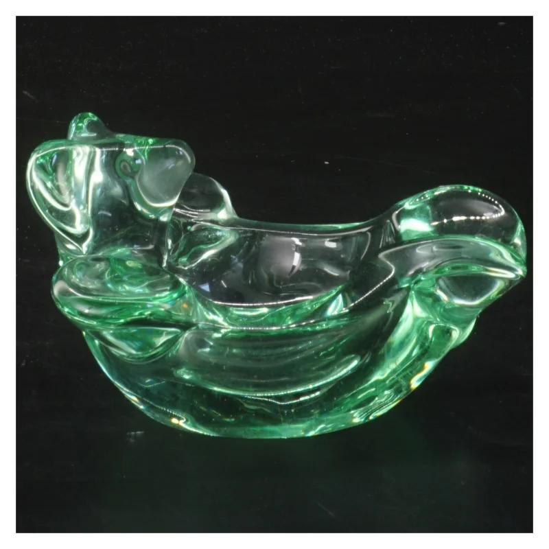 Glasfigur af bjørn (11 cm)