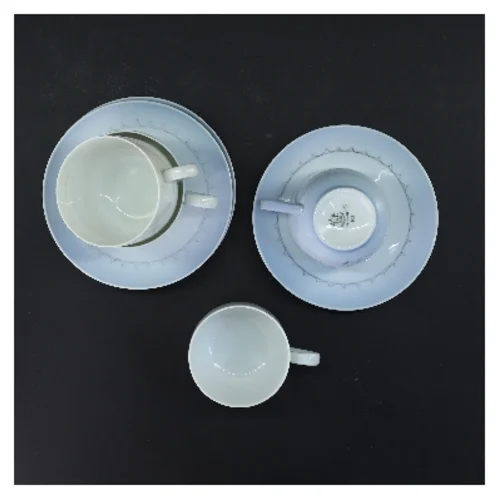 Bing & Grøndahl Kornblomst kaffekop (4 stk Ø 7 & 14 cm)