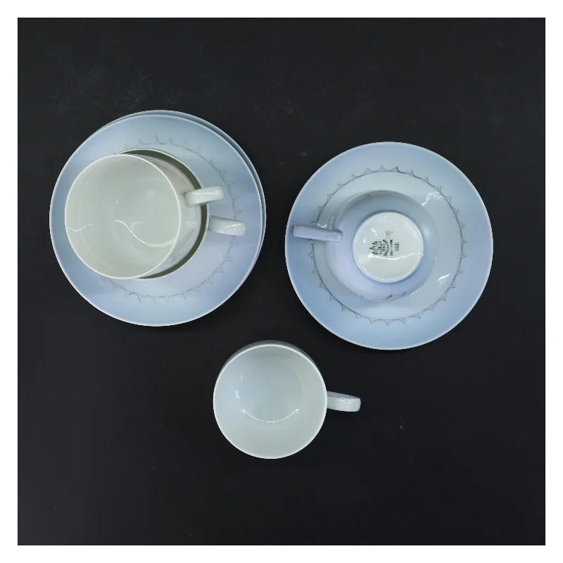 Bing & Grøndahl Kornblomst kaffekop (4 stk Ø 7 & 14 cm)