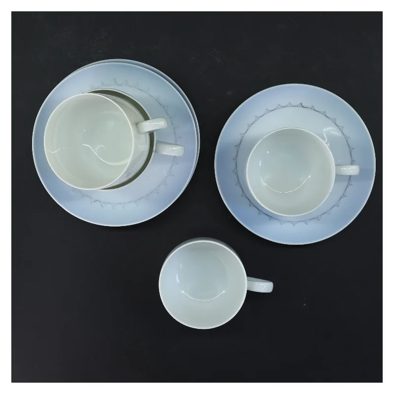 Bing & Grøndahl Kornblomst kaffekop (4 stk Ø 7 & 14 cm)