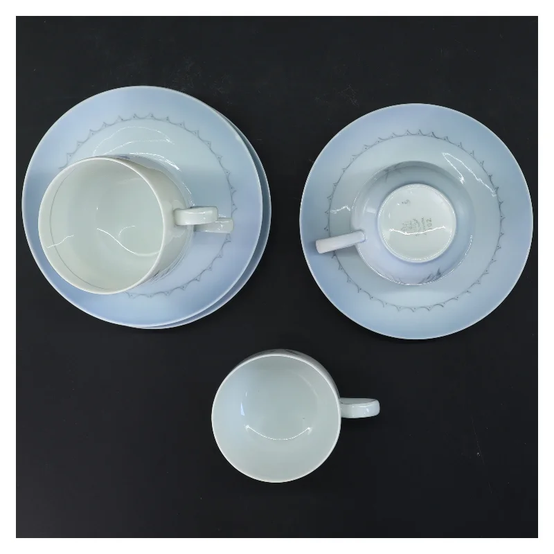 Bing & Grøndahl Kornblomst kaffekop med underkop (4 stk)
