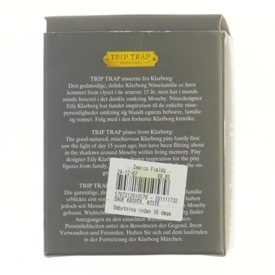 Nissefigur Kasper fra Trip Trap (str. 8,5 cm)
