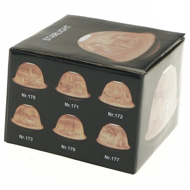 Starlight fyrfads lysestage (str. 12x7 cm)