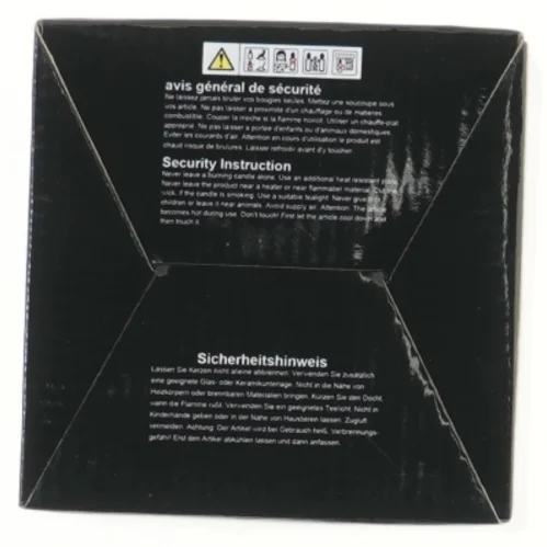 Starlight fyrfads lysestage (str. 12x7 cm)