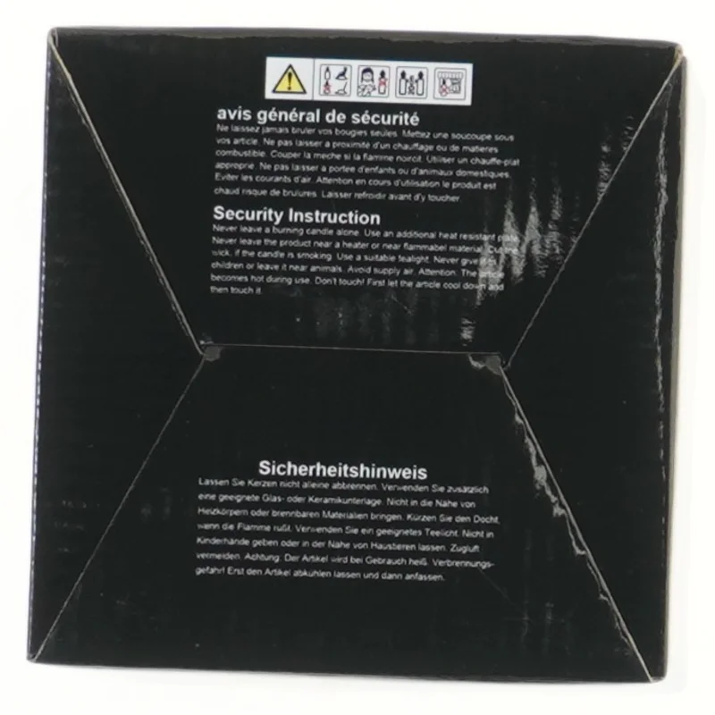 Starlight fyrfads lysestage (str. 12x7 cm)