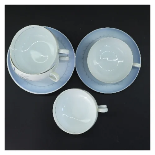 Bing & Grøndahl Kornblomst tekopper (6 stk Ø 10,5 & 16 cm)