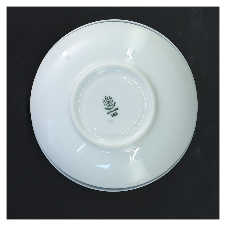 Bing & Grøndahl Kornblomst, Sæt med 3 UNDERKOPPER (3 stk Ø 14 cm)