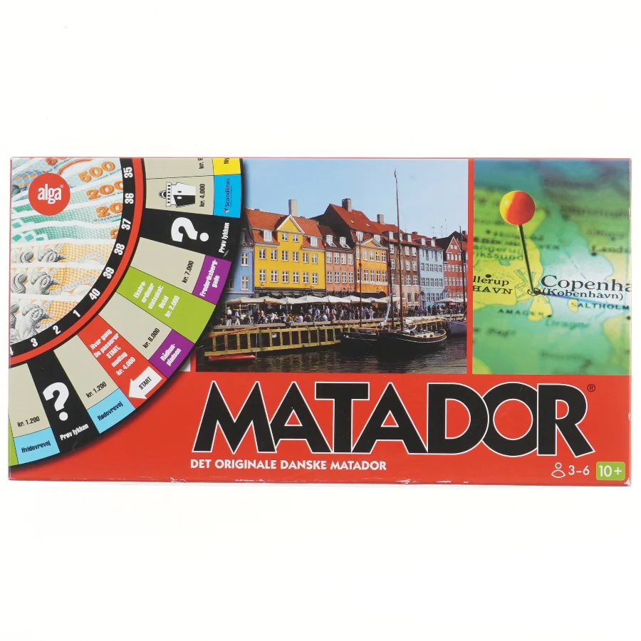 Matador brætspil fra Alga (str. 44x23 cm)