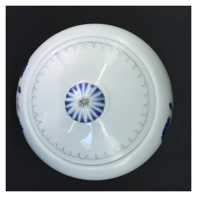 Bing & Grøndahl Kornblomst sukkerskål med låg (12 cm)