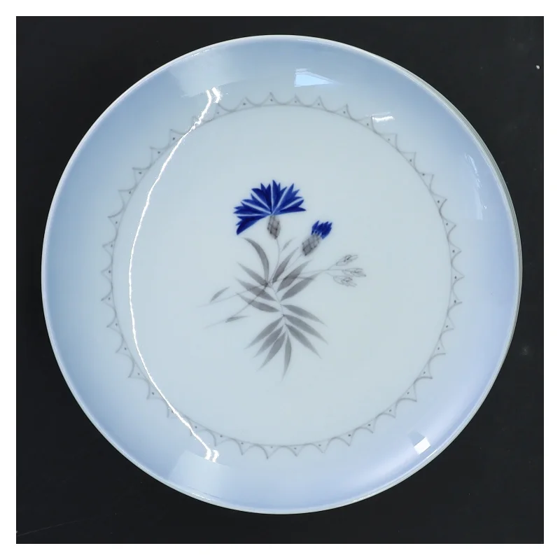 Bing & Grøndahl Kornblomst kagetallerkner (6 stk Ø 16 cm)