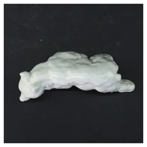 Porcelænsfigur af bjørn (str. 15,5 cm)