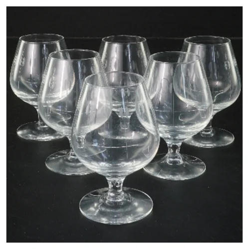 Sæt med 6 glas (Ø 4 cm højde 9 cm)