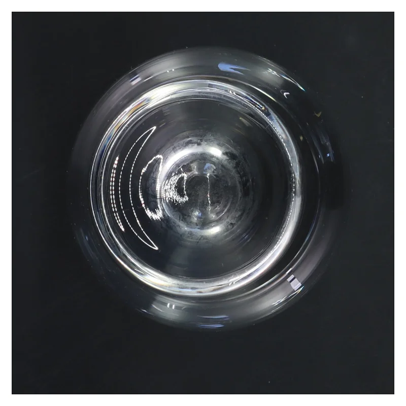 Glasvase (Ø 10 cm højde 16 cm)